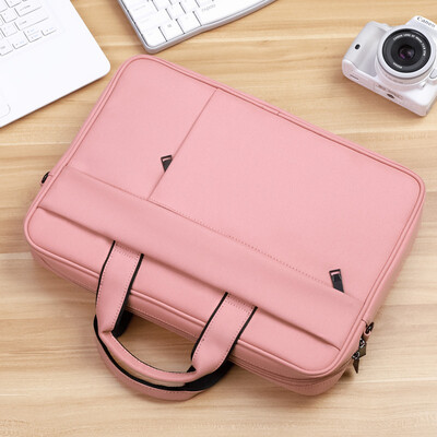 

Ninth City VNINE computer bag men&women portable 14-inch large-capacity laptop bag 133-inch Lenovo liner bag VD9BV12979J pink