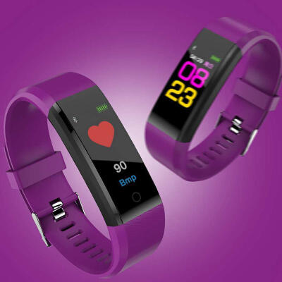 

Sports Smart Watch Color Screen Band Heart Rate Wristband Activity Fitness Bracelet