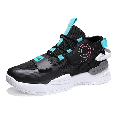 

Four mens shoes sports mesh breathable shoes sports shoes tide shoes in the shoes