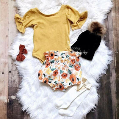 

Newborn Infant Todder Baby Girl Boy Romper Tops Jumpsuit Pants Outfit Clothes US