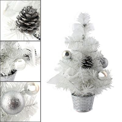 

〖Follure〗Mini Christmas Tree Ornament Desk Table Festival Xmas Party Decor Gifts 30cm