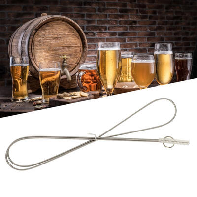 

Greensen Beer Silicone Pipe Cleaner Tube Spiral Cleaning Brush 150cm for 8-10mm Silicone Tube