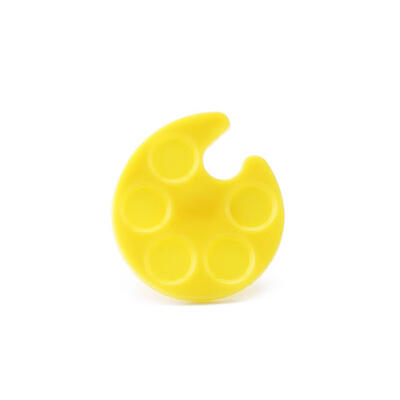 

Manicure Beauty Polish Palette Nail Art Dish Plastic Finger Ring Tray Plate