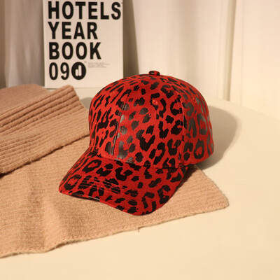 

Hat female spring&summer Korean leopard baseball cap retro personality Cap Joker parent sun visor student cap