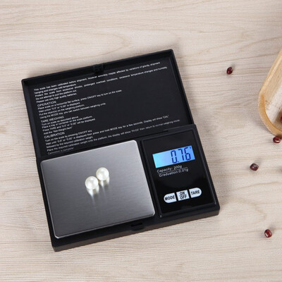 

Gobestart 200g 001g LCD Digital Pocket Scale Jewelry Gold Gram Balance Weight Scale