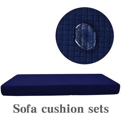 

Gobestart 1-4 Seats Waterproof Sofa Seat Cushion Cover Couch Stretchy Slipcovers Protector