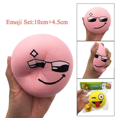 

YIWULA2Pcs Kawaii Cartoon Slow Rising Cream Scented Stress Reliever Toys