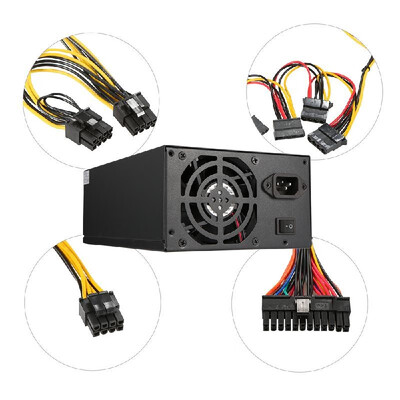 

2000W ATX12V V231 ETH Coin Mining Miner Power Supply Active PFC Power Supply