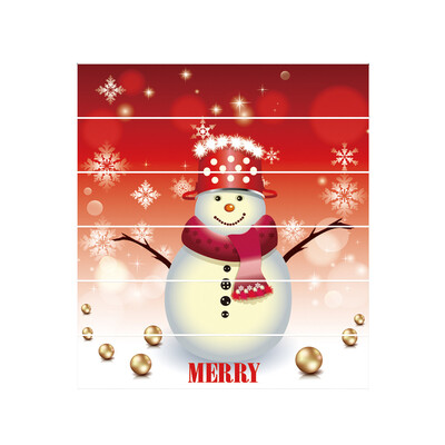 

〖Follure〗Christmas 3D Simulation stair stickers Waterproof Wall Stickers DIY Home Decor