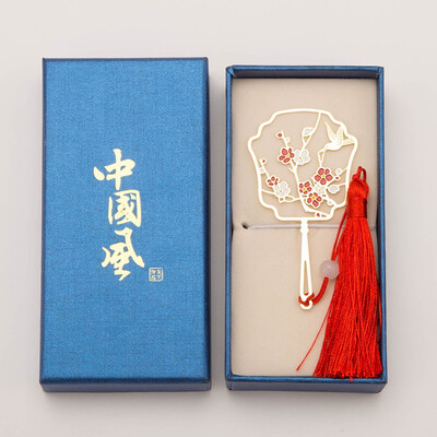 

Group fan bookmark exquisite hollow creative ancient teachers day gift