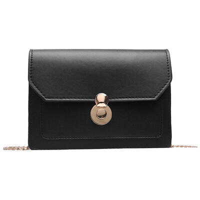 

Women PU Shoulder Messenger Bag Fashion Contrast Color Cross-Body Bag