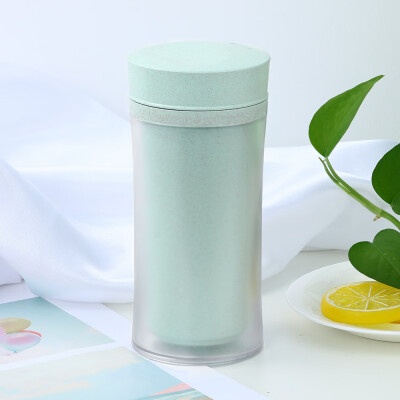 

Gobestart 400ml Nature Wheat Straw Portable Water Bottle Drink Container Cup