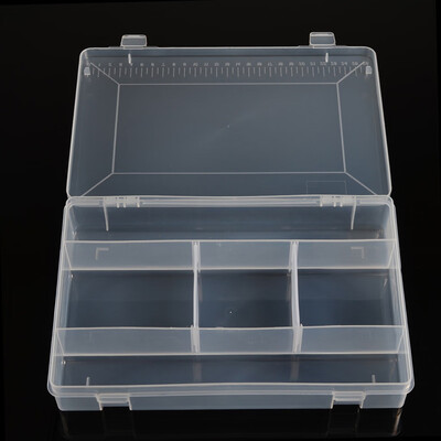 

Saidsome Plastic Compartments Fishing Lure Bait Hook Tackle Storage Box Case Container fishing bait fishing lure