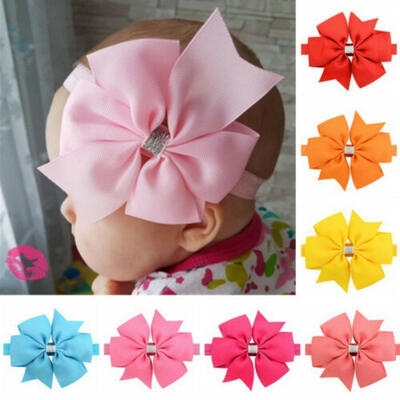 

Cute Baby Girls Hair Bows For Kids Hair Bands Hair Clips Accessories Headwear