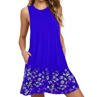 

Women Casual Short Sleeve Solid Loose Tunic Top Shirt Blouse Dress Plus Size