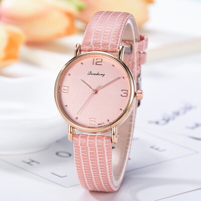 

Hot Sale Women Watches Roman Numerals Dial Ladies Quartz Wristwatch Casual Design Leather Strap Casual Clock Montre Femme