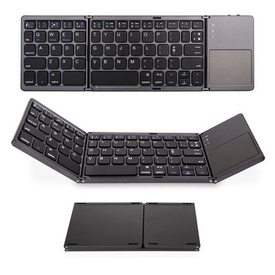 

Universal Folding With Touched BT Wireless Foldable Mini Size Computer Keyboard