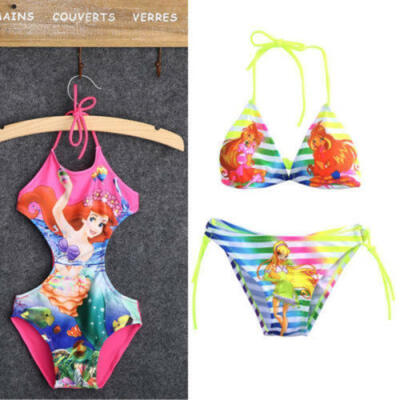 

Mermaid Kids Baby Girl wimsuit Swimwear Bathing Suit Bikini Tankini Set Costume