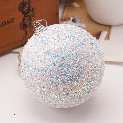 

Siaonvr Christmas Rhinestone Glitter Baubles Ball Xmas Tree Ornament Decoration 8CM