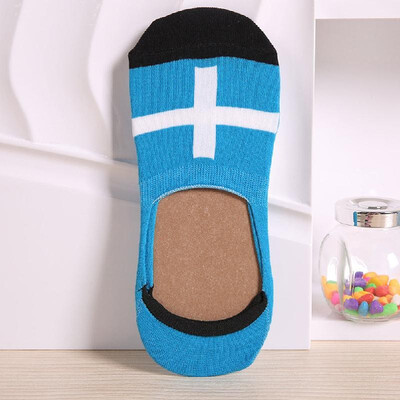

1 Pair Women Men No Show Socks Invisible Silicon Heel Low Cut Non Slip Boat Loafer Socks