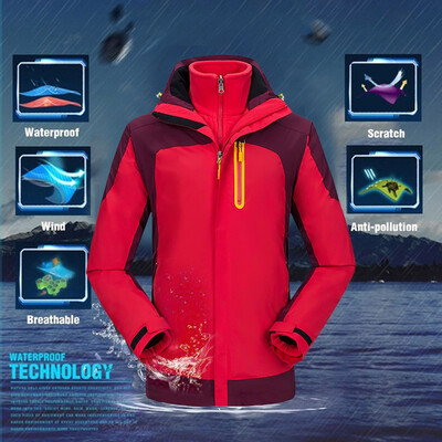 

Toponeto Men Winter Hooded Softshell Windproof Waterproof Soft Coat Shell Jacket