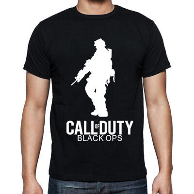 

Mens T-shirt Summer Short Sleeve T-Shirt Mens Round Neck Print T-Shirt Fashion Casual T-Shirt Call Of Duty T-Shirt