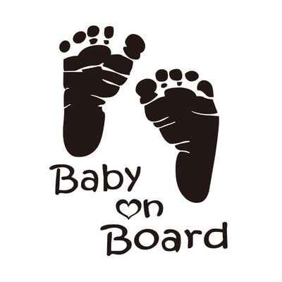 

〖Follure〗Quality Baby On Board Vinyl Car Graphics Window Vehicle Sticker Decal Decor Auto