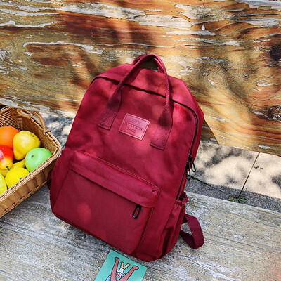 

Schoolgirl Korean version of high school large capacity middle school students backpack Harajuku ulzzang junior high school girls campus backpack