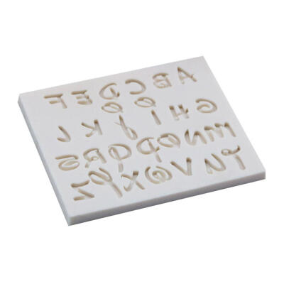 

26 English Capital Letters Silicone Mold Chocolate Candy Fondant Cake Mould