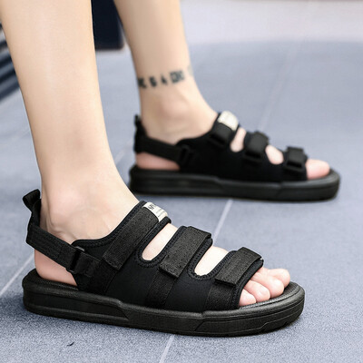 

Magic Stick Mens Sandals New Summer Student Vietnam Korean Leisure Beach Shoes Male Teenagers