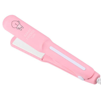 

Portable Ceramic Electric Curling Hair Curlers Straight Roll Dual-purpose Plywood Straight Hair Straight Clip Mini Fruit Cartoon