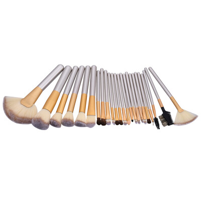 

〖Follure〗24Pcs Blending Pencil Foundation Eye shadow Makeup Brushes Eyeliner Brush