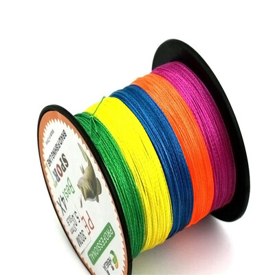 

Saidsome New Super Strong 300M 4X Series PE Braided Lure Fishing Line Wire Colorful Kite fishing bait fishing lure