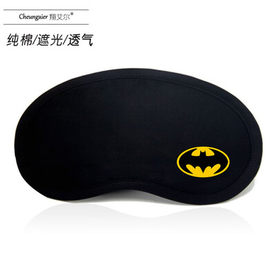 

Fashion creative sleep shade eye mask ice bag eye protection breathable cute cartoon student nap black cotton men&women