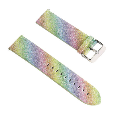 

〖Follure〗Bling Star Glitter Leather Wrist Strap Strap Watch Band For Fitbit Versa Lite