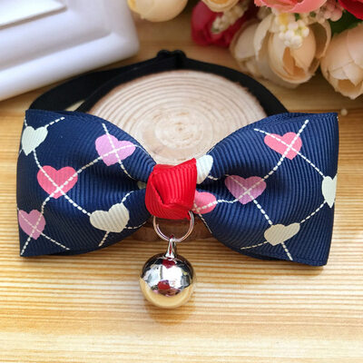 

1Pcs Adjustable Dog Cat Pet Bow Tie With Bells Cute Puppy Kitten Necktie Collar Accessories Drop Shipping