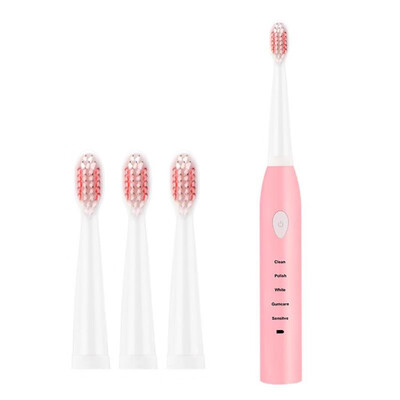 

USB Rechargeable 5 Mode Ultrasonic Automatic Waterproof Electric Toothbrush