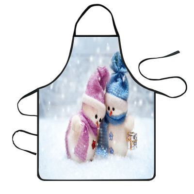 

Siaonvr Christmas Decoration Waterproof Apron Kitchen Aprons Dinner Party Apron