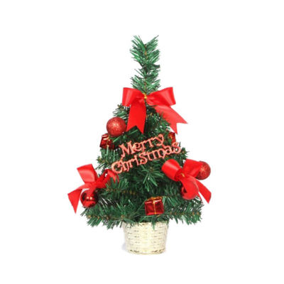 

Christmas Mini Christmas Tree Decoration 12 Inch High Desktop Artificial Christmas Tree Artificial Pine Cute Desktop Decoration