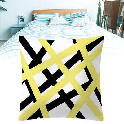

45cm Yellow Cushion Cover Pillow Case Sofa Home Living room Decor Yellow Pillow Cover Pillow Case