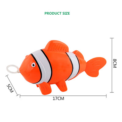 

Siaonvr Baby Kids Bathing Toys Wash Play Cartoon Pull Educational Toys