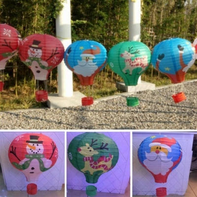

12″ 30cm Hot Air Balloon Paper Lantern Home Room Birthday Party Wedding Decor