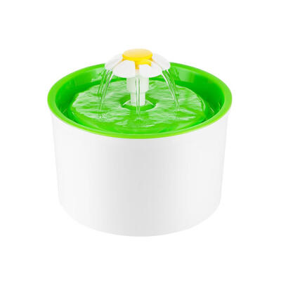 

Automatic Pet Drinking Fountain Mute Water Dispenser Silicone Pad Green