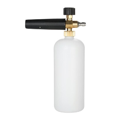 

Adjustable Foam Cannon 1 Liter Bottle Snow Foam Lance with 14" Quick Connector for Pressure Washer Gun