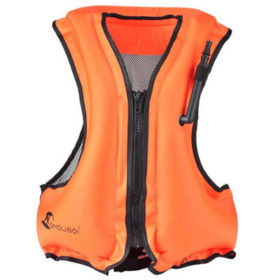 

Adult Life Jacket Inflatable Snorkeling Vest for Swimming Fishing