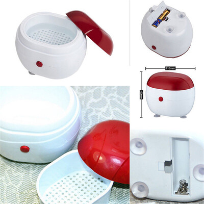 

Gobestart Gold Silver Jewelry Cleaner Mini Ultrasonic For Necklace Key Rings Watches Coins