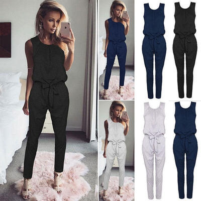

New Women Ladies Clubwear V Neck Playsuit Bodycon Party Jumpsuit&Romper Trousers