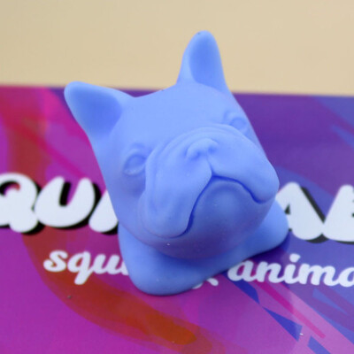 

Tailored Mini American Bulldog Squeeze Funny Toy Soft Stress And Anxiety Relief Toy BU