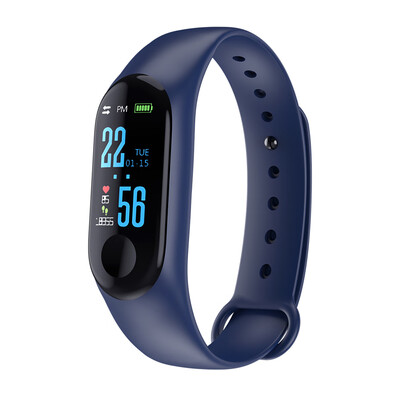 

M3 Smart Bracelet Step Heart Rate Blood Pressure Usb Direct Charge