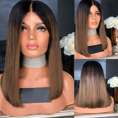 

Tailored Fashion Synthetic Short Straight BOBO Brown Womens Wigs Natural Hair Wigs
